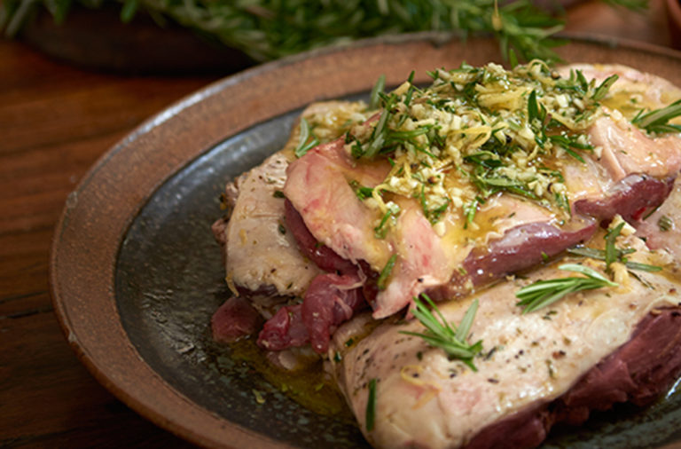 Studded Roast Leg Of Lamb TK Meats